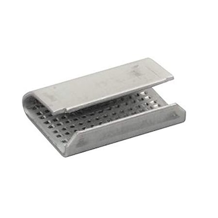 Idl Packaging 5/8" Serrated Open Seal, Polyester, PK100 PET-O-58-M